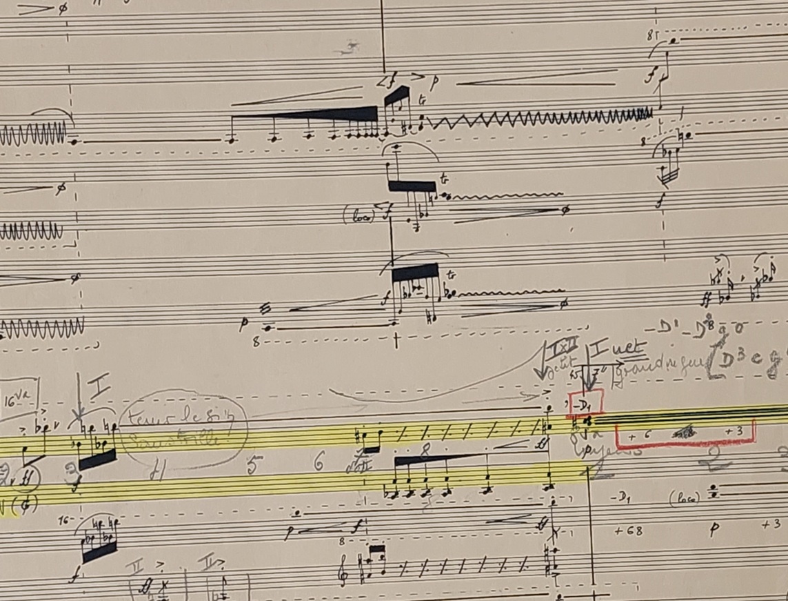 Tristan Murail, Mach 2:1 pour 6 ondes Martenot, détail
