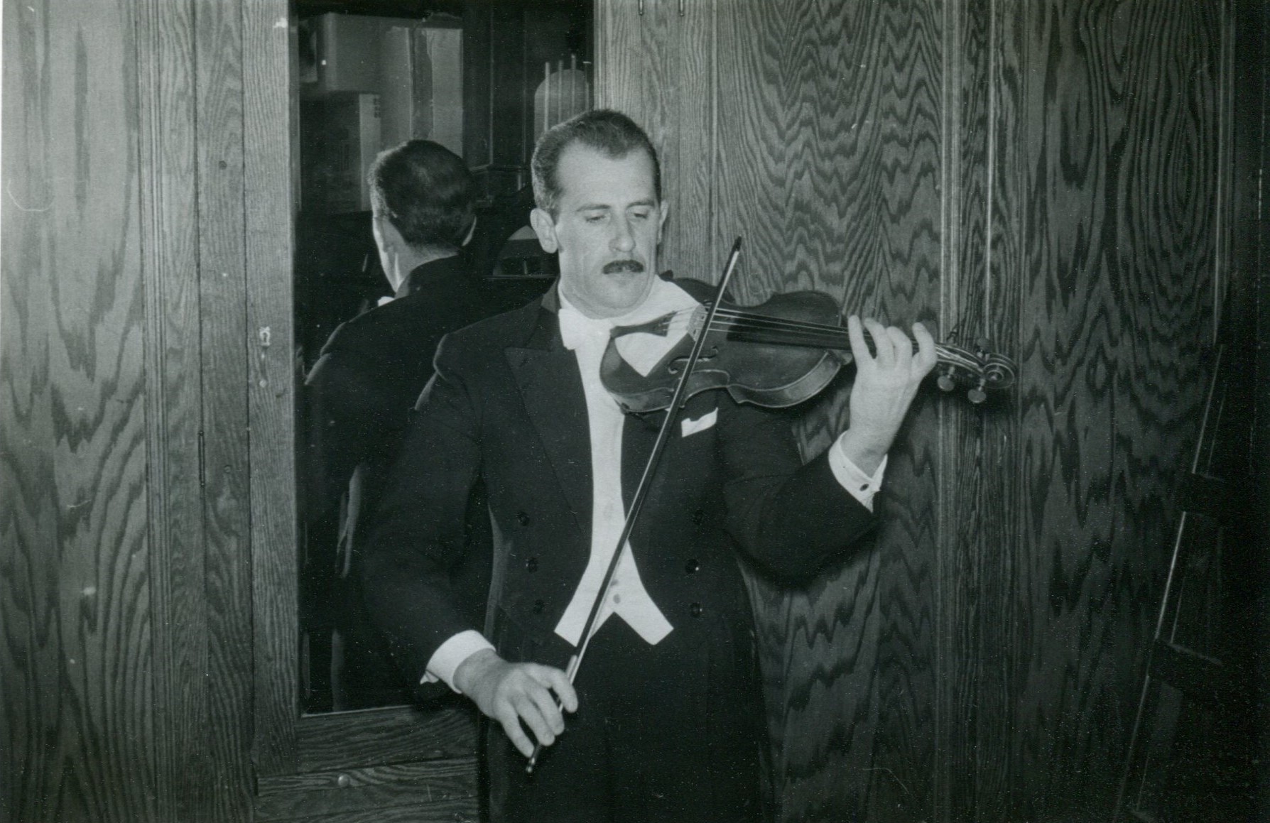 Aristide Wirsta au violon
