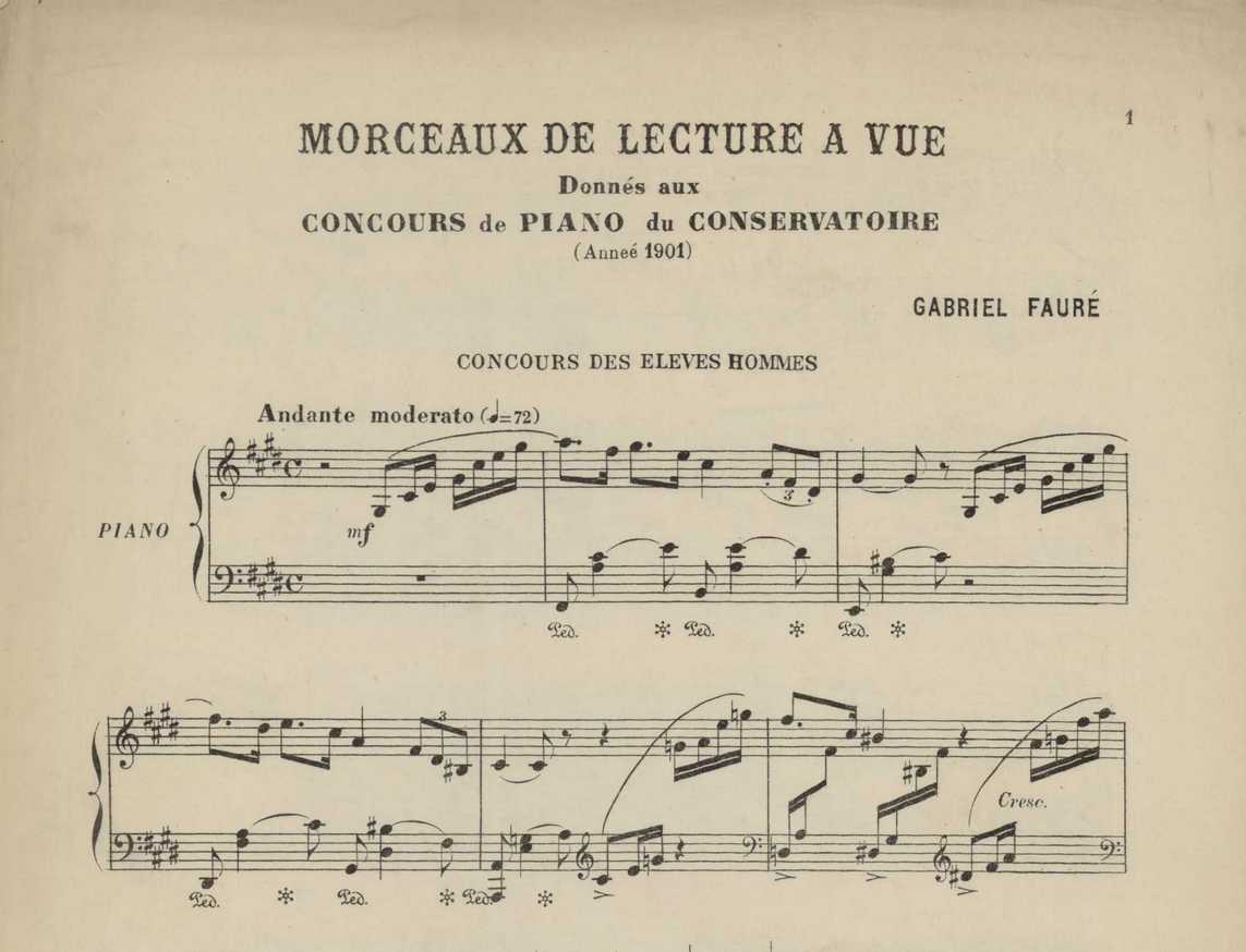 Lecture à vue