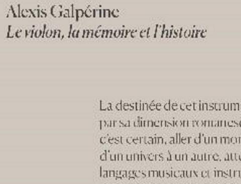 Couverture du livre de Nicolas et Alexis Galpérine (détail)