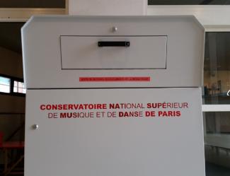 Boîte de retour de la médiathèque