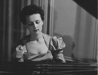 Odette Gartenlaub au piano