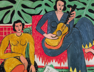 Henri Matisse, La musique (détail)