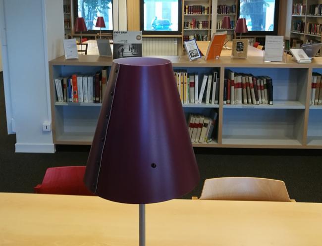 Lampe à abat-jour en vacances