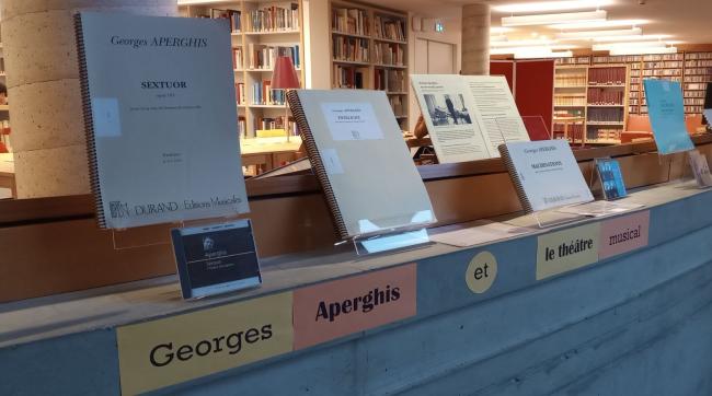 aperçu de l'expoDoc Aperghis